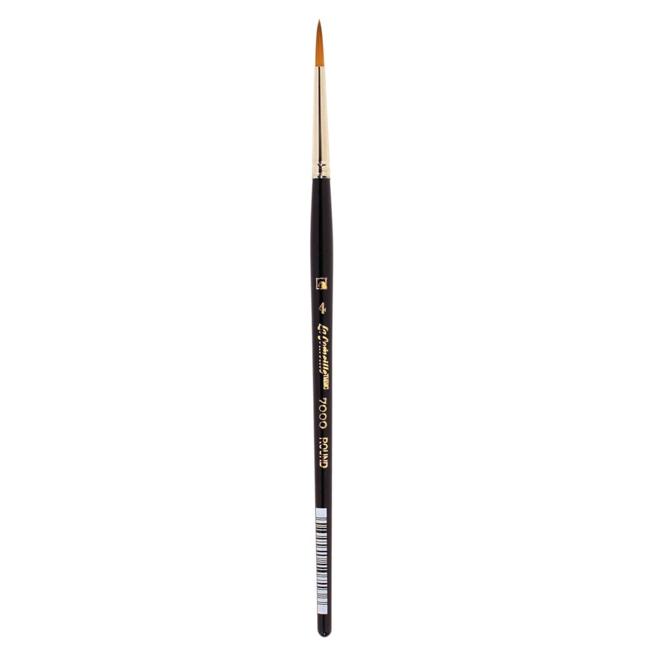 12 Pack: Vienna Golden Taklon Short Handle Round Brush by Artist's Loft™